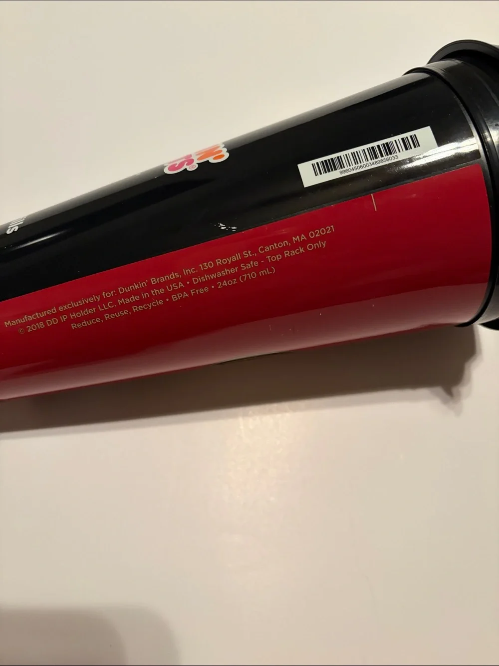 Atlanta United FC Travel 24 oz. Tumbler - Black & Red